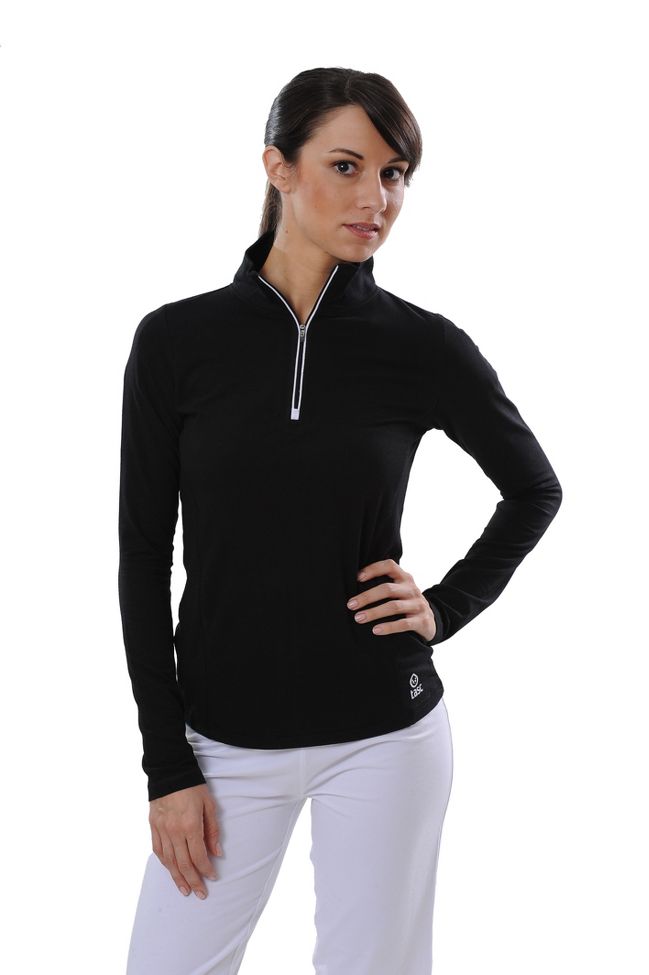 Womens tasc Performance Core 1/4-Zip Long Sleeve 1/2 Zip Technical Tops