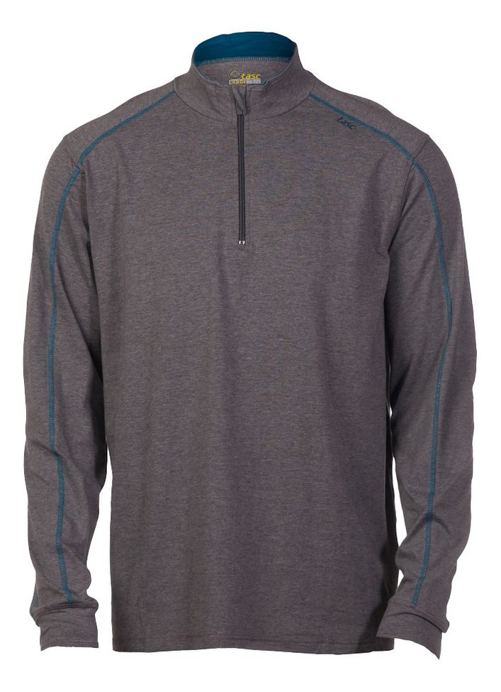 Mens Tasc Performance Core Long Sleeve 1/2 Zip Technical Tops