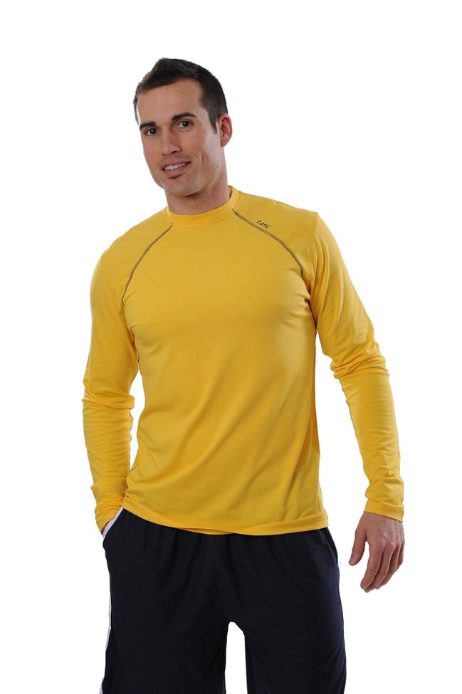 Mens tasc Performance Blaze LS Long Sleeve No Zip Technical Tops