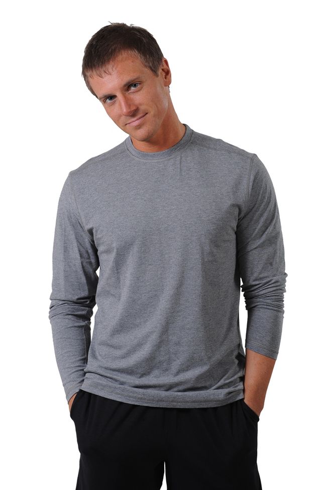 Mens tasc Performance Beaver Falls LS Long Sleeve No Zip Technical Tops