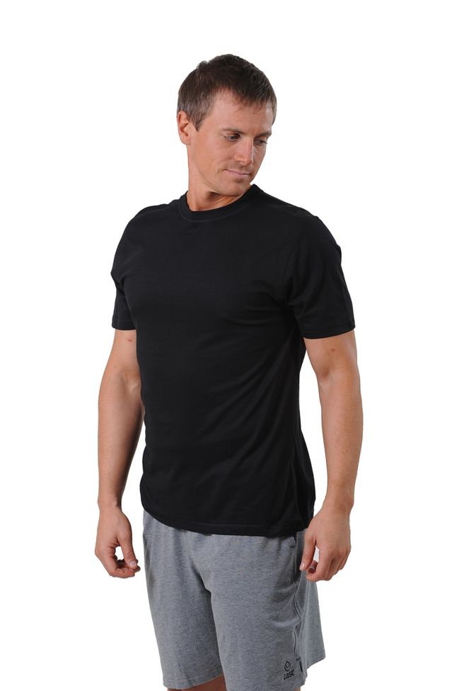 Mens Tasc Performance Essential Crew Short Sleeve Technical Tops