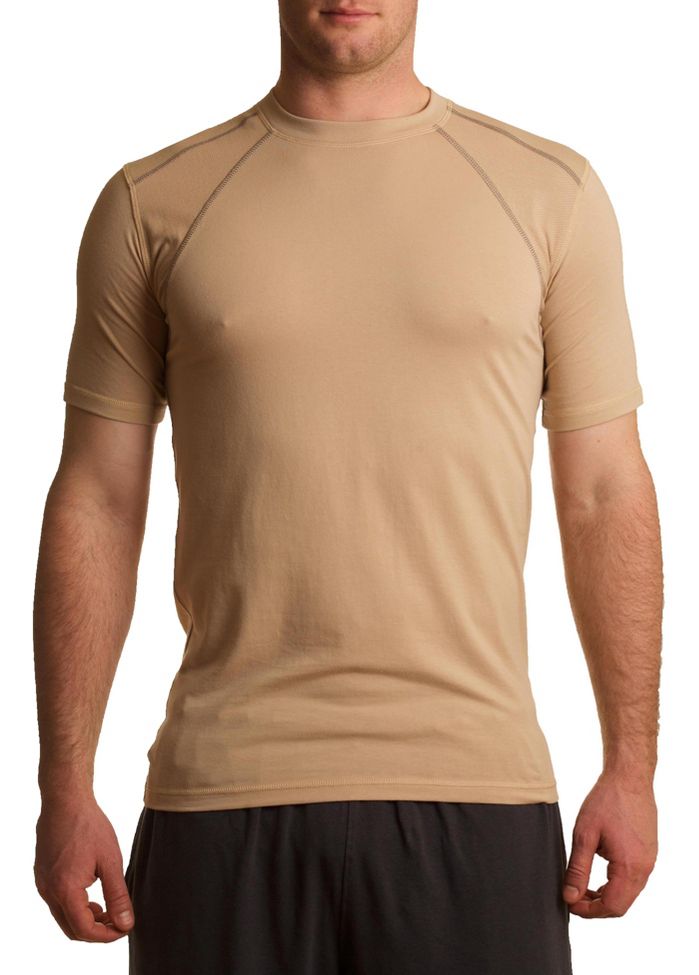 Mens tasc Performance Hybrid Fitted SS Crew Short Sleeve Technical Tops