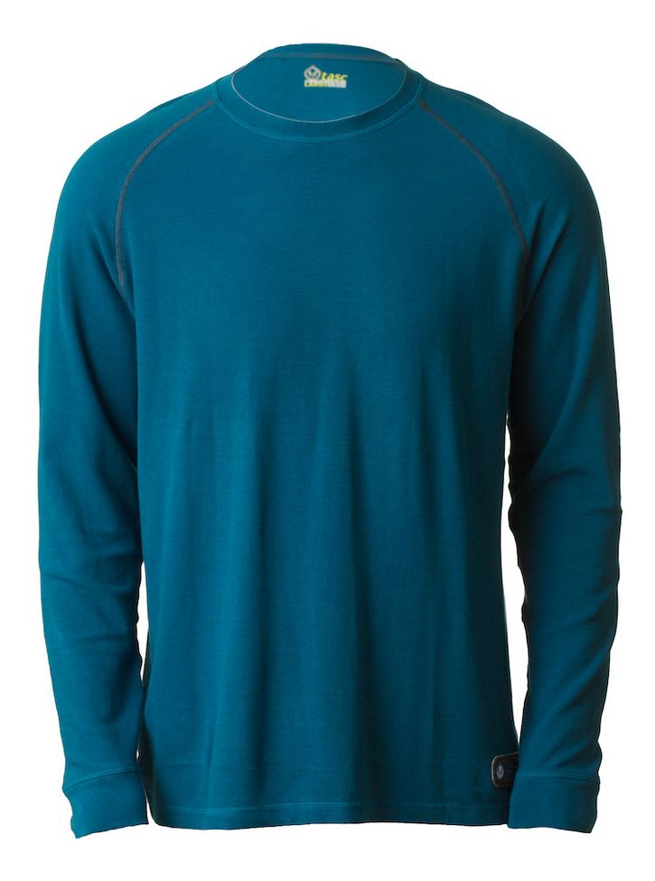 Mens Tasc Performance Lodge Waffle Crew Short Sleeve Technical Tops
