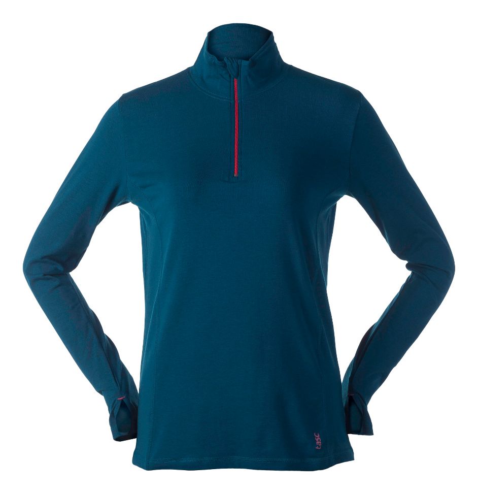 Womens Tasc Performance Sideline Long Sleeve 1/2 Zip Technical Tops