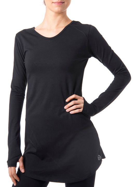 Womens Tasc Performance Inspire Tunic Long Sleeve No Zip Technical Tops