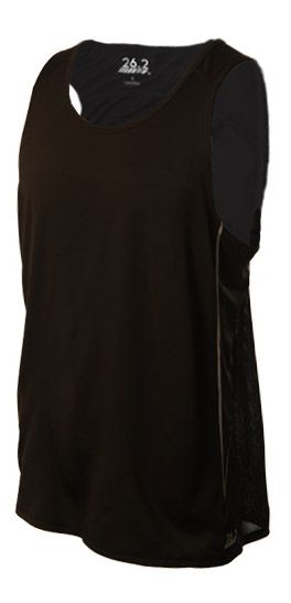 Mens 26.2 Classic Running Singlet Technical Tops