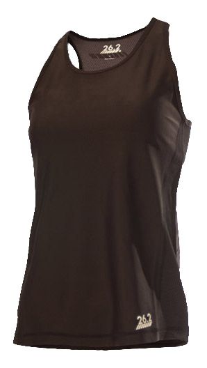 Womens 26.2 Running Performance Racerback Tank Top Sport Top Bras