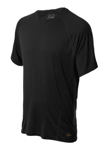 Mens 26.2 Short Sleeve Classic Running Performance Tee Technical Tops