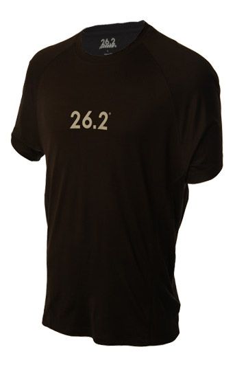 Mens 26.2 Short Sleeve Logo Running Performance Tee Technical Tops