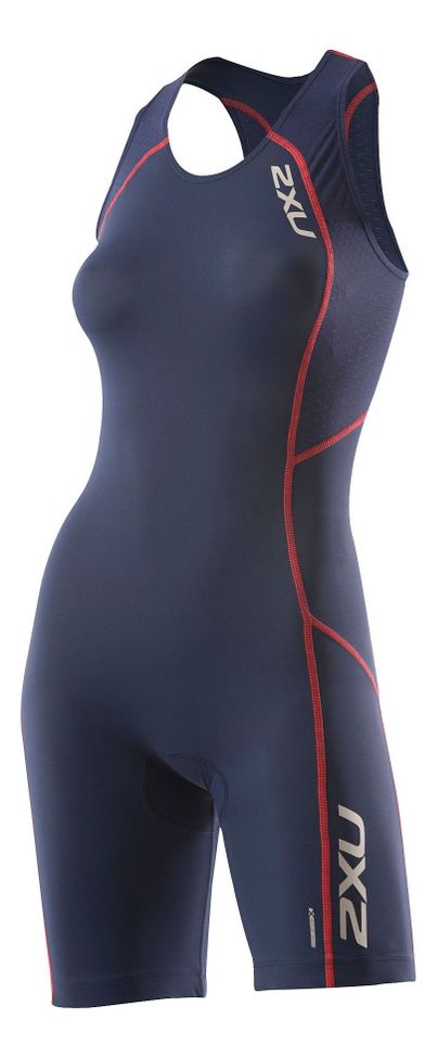 Womens 2XU Comp Trisuit Triathlon UniSuits