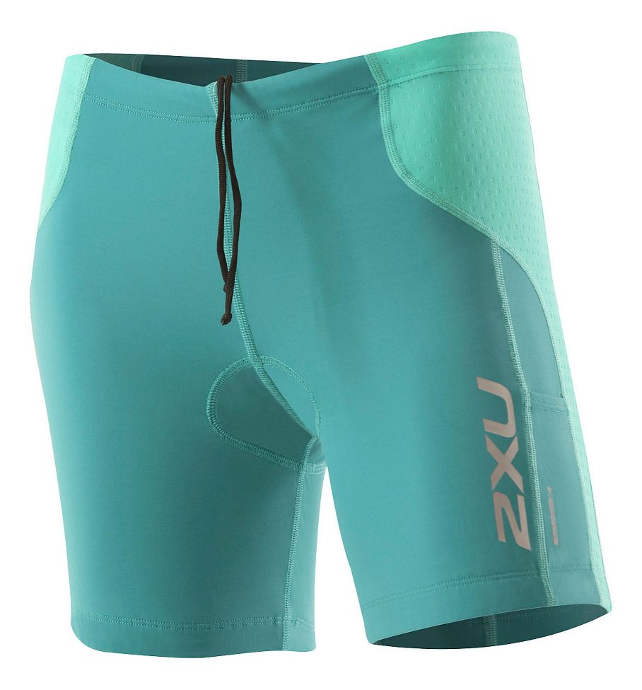 Womens 2XU Comp Tri Short Fitted
