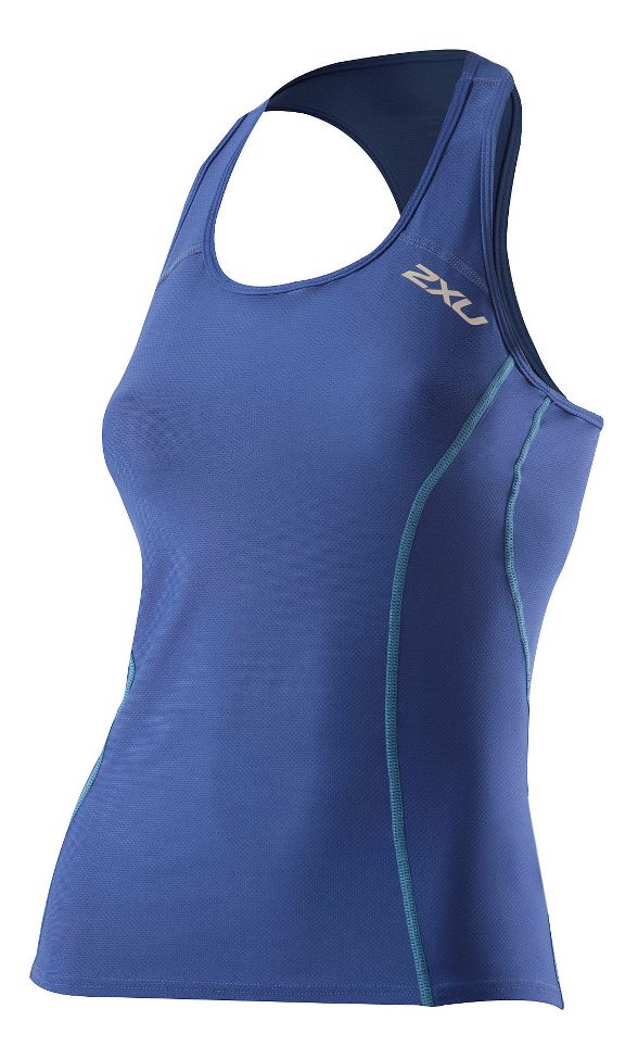 Womens 2XU Active Tri Singlet Technical Tops