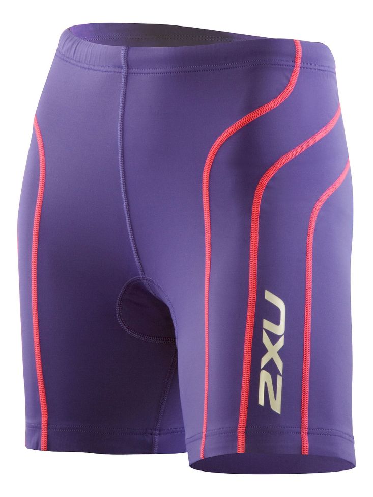 Womens 2XU Active Tri Fitted Shorts