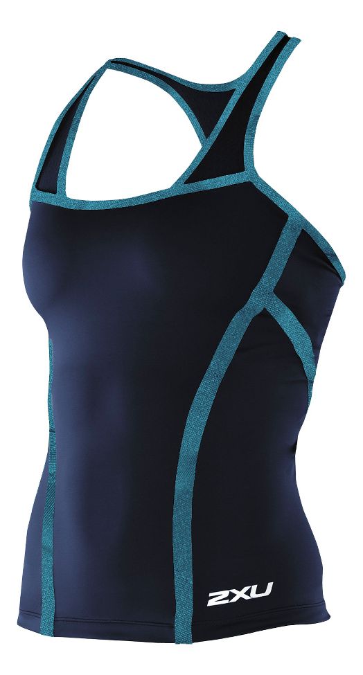 Womens 2XU Femme Tri Singlet Technical Tops
