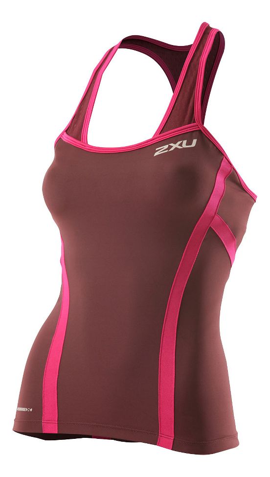 Womens 2XU Femme Tri Singlet Technical Tops
