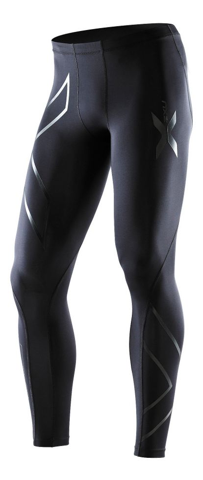 Mens 2XU Recovery Compression Tights Fitted