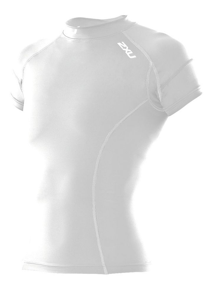Womens 2XU Short Sleeve Compression Top Technical Tops