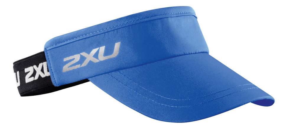 2XU&reg; Performance Visor :: The 2XU&reg; Run Visor offers a precise fit thanks to an adjustable velcro strap. It&#39;s lightweight, breathable and offers an ergonomic fit to be comfortable on runs of any length.   This web exclusive item ships separately within the continental U.S. only. You can count on this item to ship in 3-5 business days!