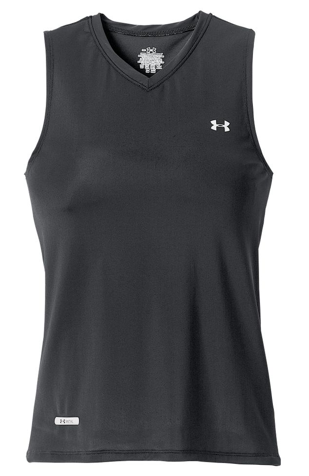 Womens Under Armour Metal Sleeveless Top
