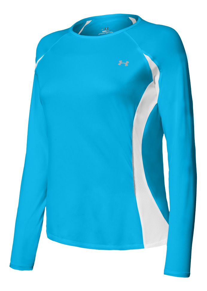 Womens Under Armour Momentum Long Sleeve Top Long Sleeve No Zip Technical Tops