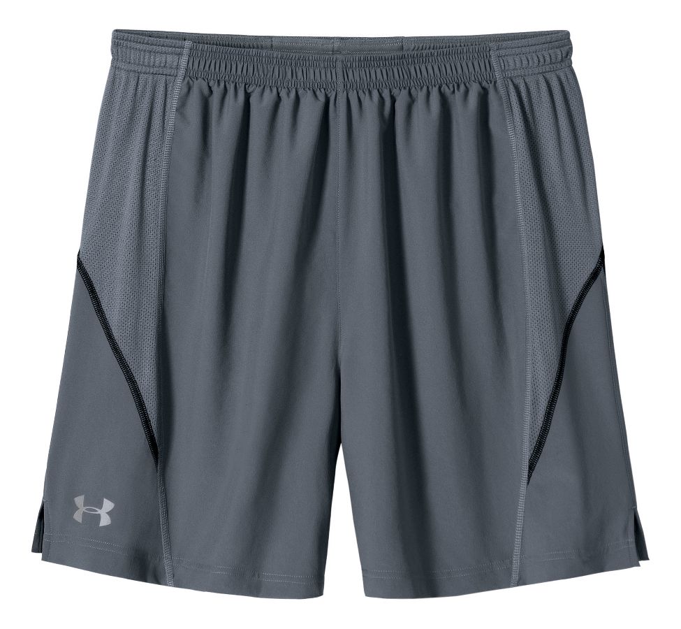 Mens Under Armour Pacer 2.0  7" Lined Shorts