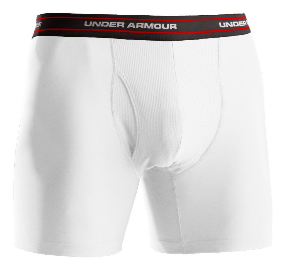 Mens Under Armour O Series Boxer Jock 6" Boxer Brief Underwear Bottoms