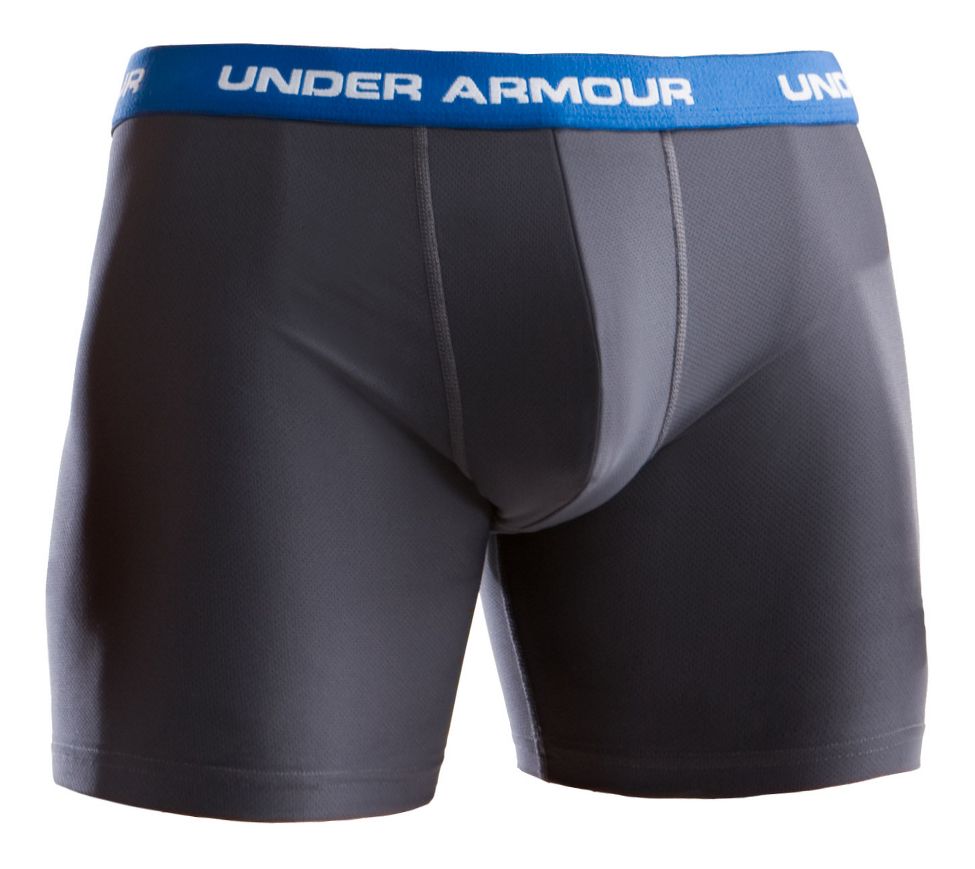 Mens Under Armour M Series Boxer Jock 6" Boxer Brief Underwear Bottoms