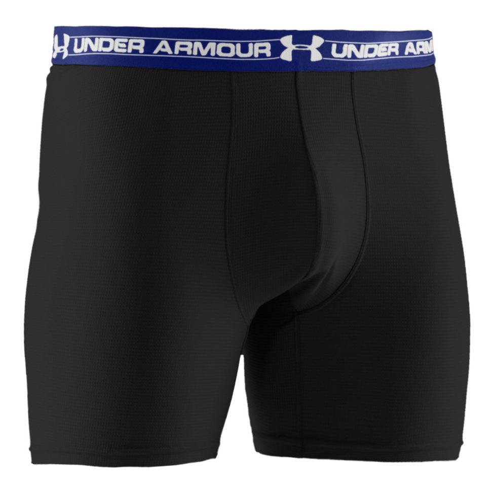 Mens Under Armour UA Mesh 6" Boxer Brief Underwear Bottoms