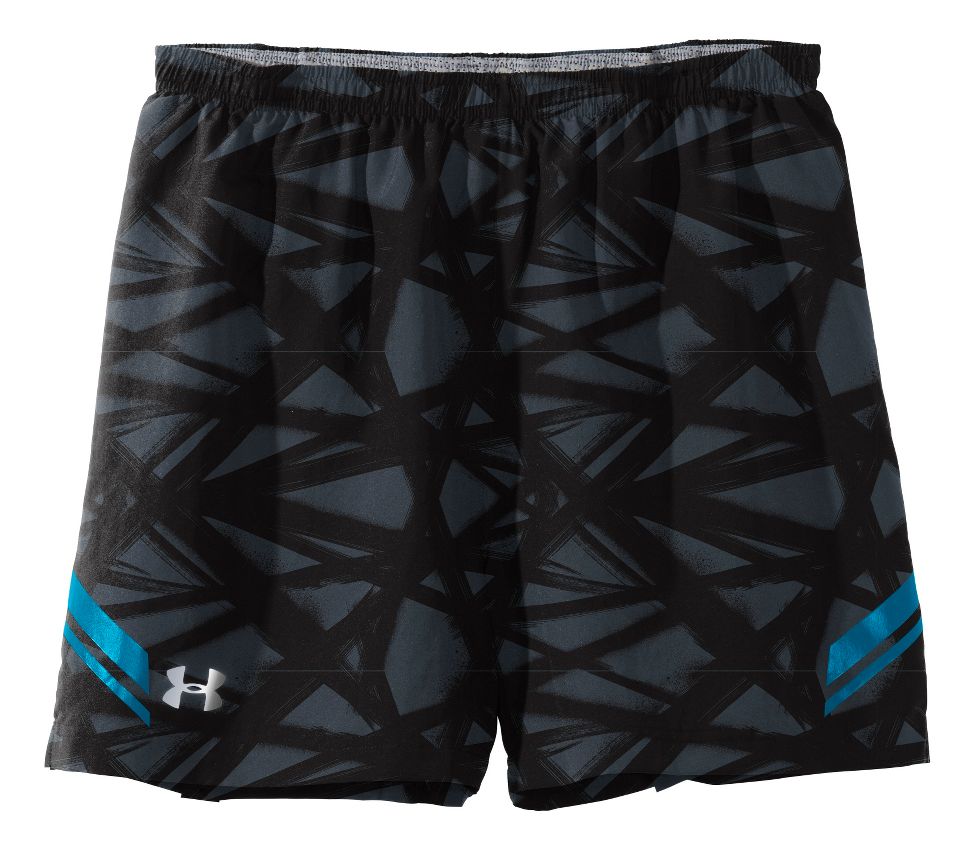 Mens Under Armour Escape 5" Woven II Lined Shorts