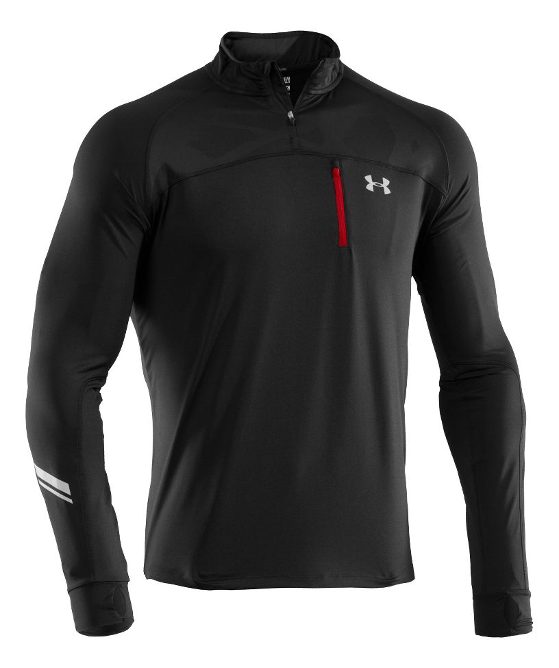 Mens Under Armour UA Imminent Run 1/4 Zip Long Sleeve 1/2 Zip Technical Tops