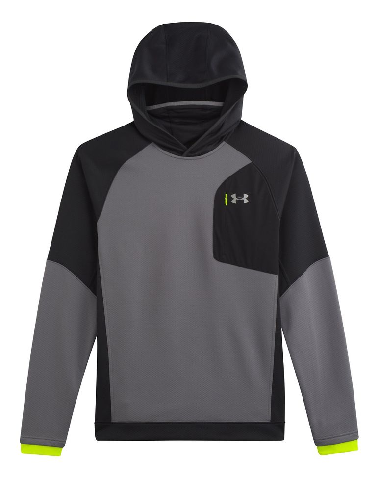 Mens Under Armour Coldgear Infrared Armour Fleece Full Zip Hoody
