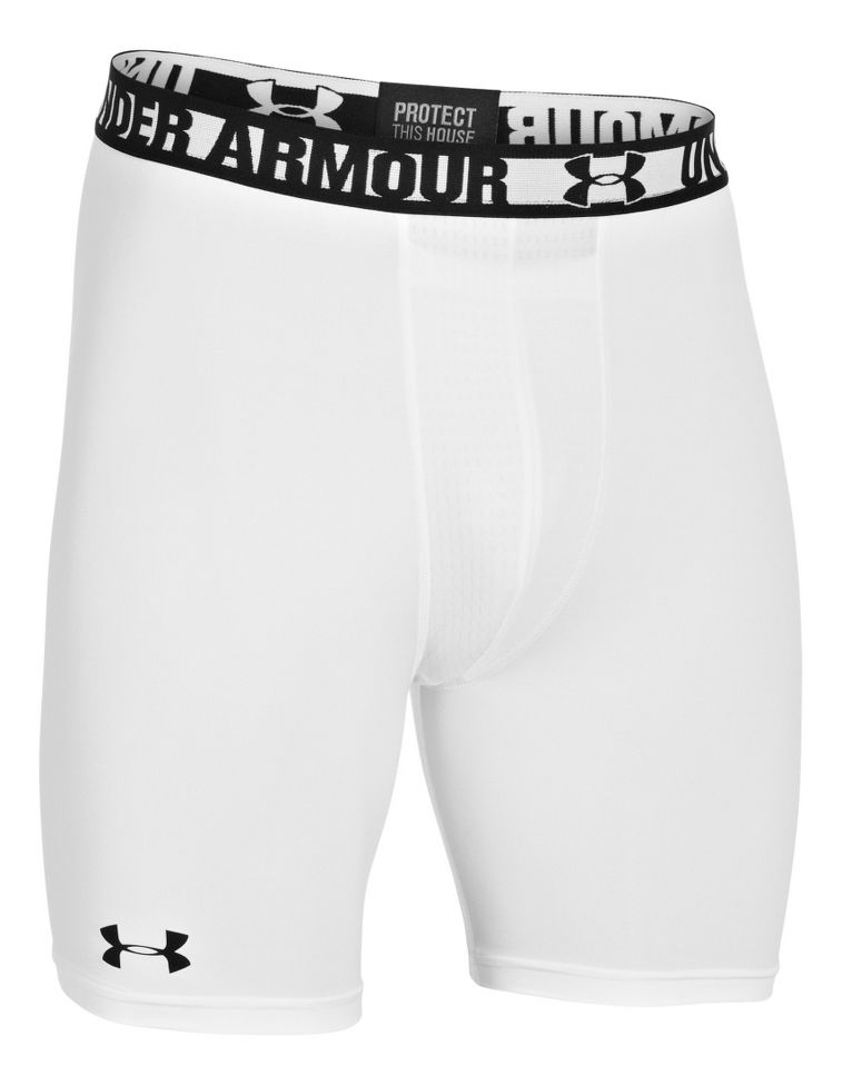 Mens Under Armour Performance Jock with Cup Pocket Jock Underwear Bottoms at Road Runner Sports