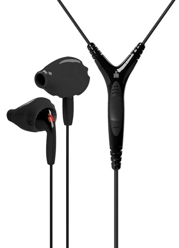Yurbuds Ironman Inspire Pro Performance Fit Earphones w/3-button Mic Electronics