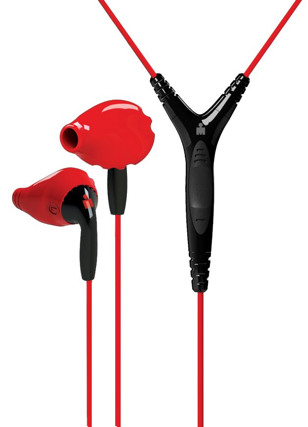 Yurbuds Ironman Inspire Pro Performance Fit Earphones w/3-button Mic Electronics