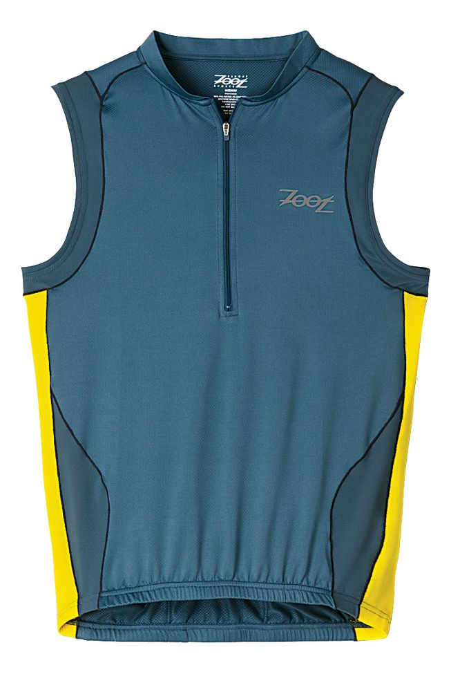 Mens Zoot Trifit Sleeveless Jersey Technical Top Mens Zoot Trifit Sleeveless Jersey Technical Top