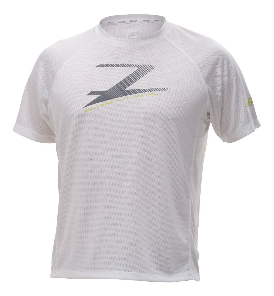 Mens Zoot Active 'Run Like Hell' Short Sleeve Technical Tops