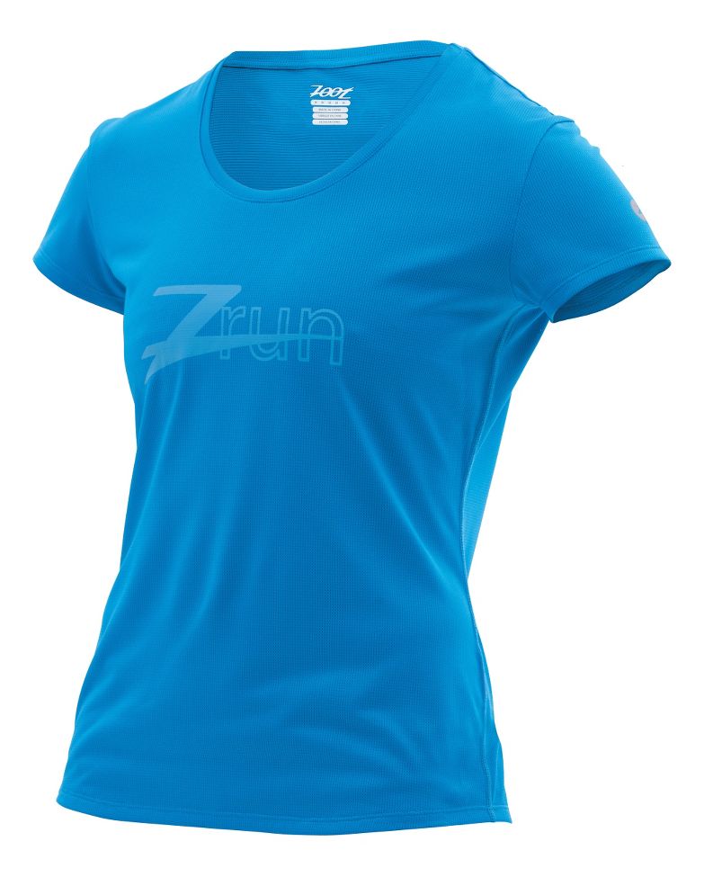 Womens Zoot Active 'Z Run' Tee Short Sleeve Technical Tops