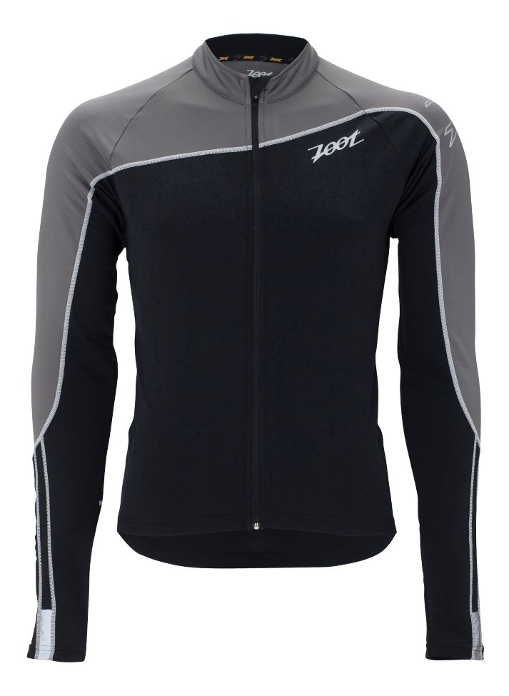 Mens Zoot Performance Cycle Thermo MegaHeat Jersey Short Sleeve Technical Tops