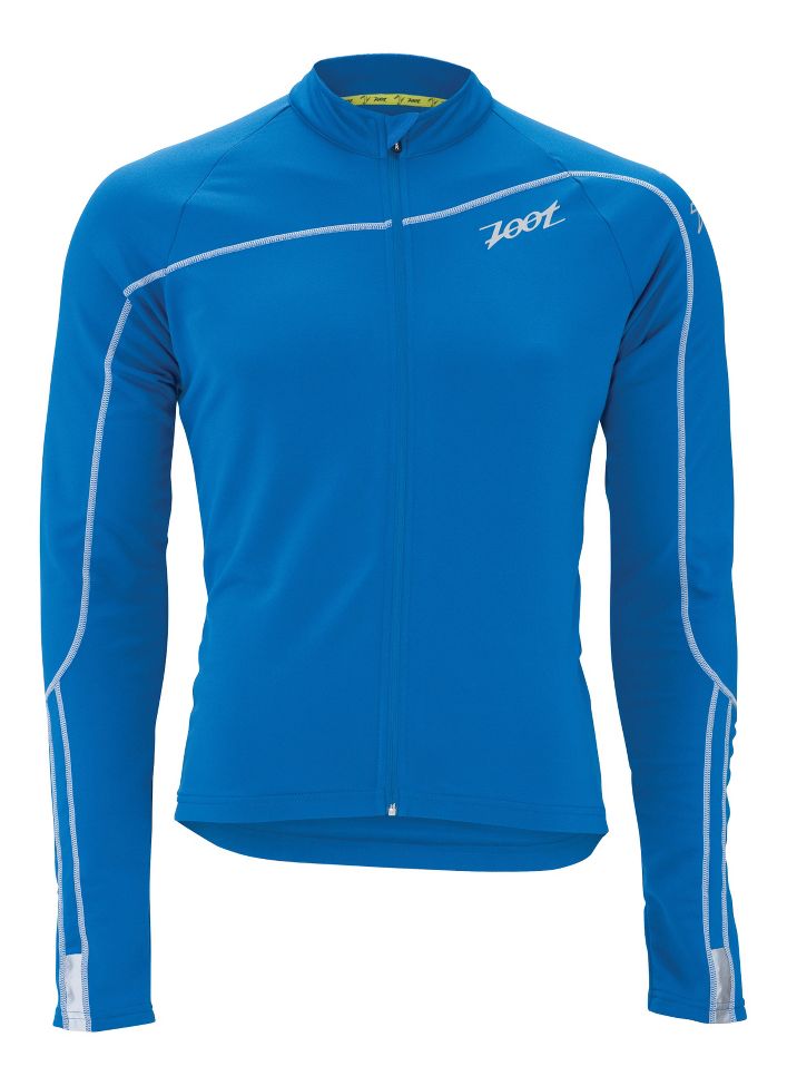 Mens Zoot Performance Cycle Thermo MegaHeat Jersey Short Sleeve Technical Tops