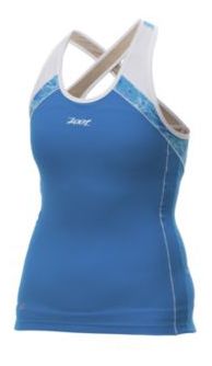 Womens Zoot Performance Hydro Tri Crossback Sport Top Bras