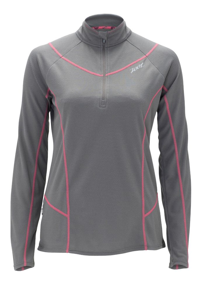 Womens Zoot Performance MICROlite plus 1/2 Zip Short Sleeve Technical Tops