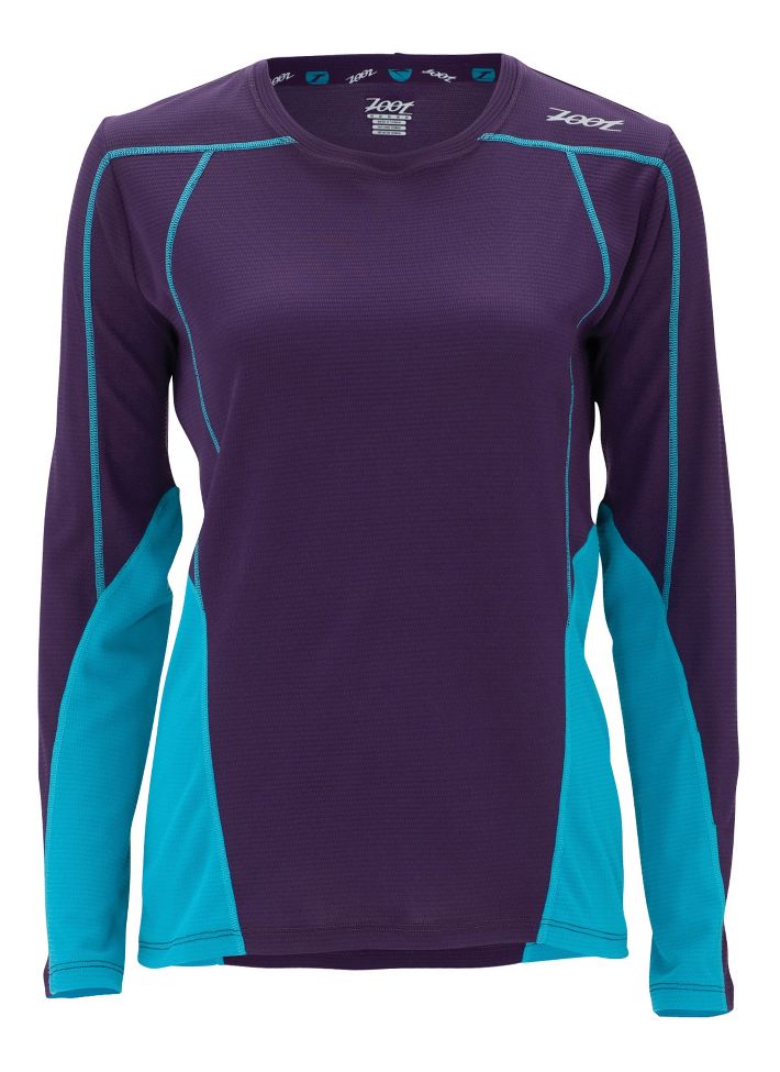 Womens Zoot Performance MICROlite Plus LS Tee Long Sleeve No Zip Technical Tops