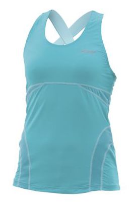 Womens Zoot Performance Run Crossback Tank Sport Top Bras