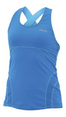 Womens Zoot Performance Run Crossback Tank Sport Top Bras