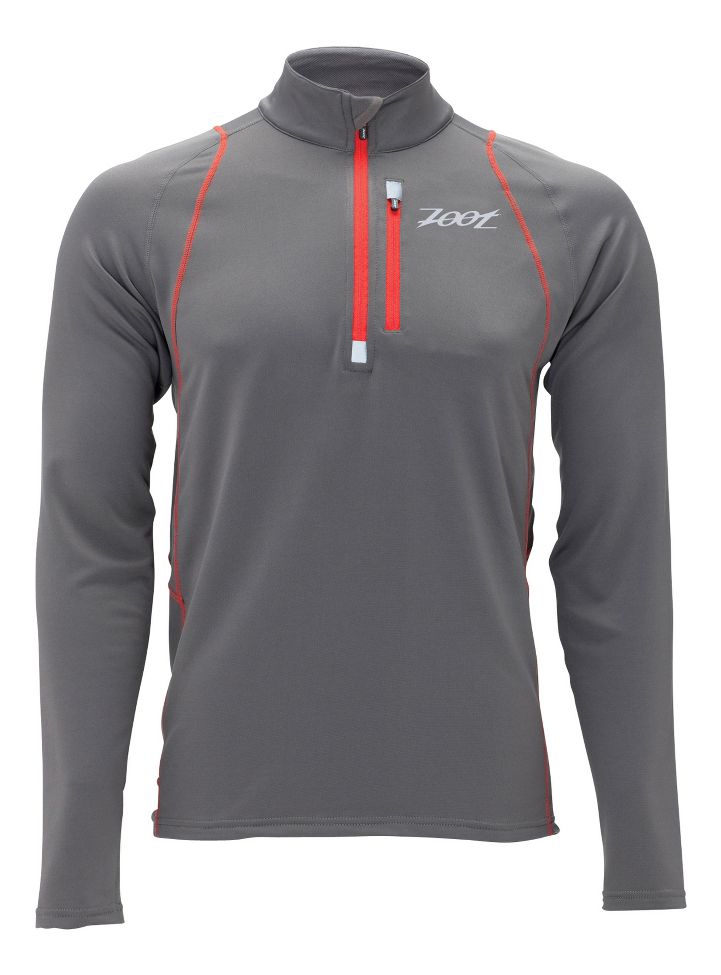 Mens Zoot Performance ThermoMegaHeat 1/2 Zip Long Sleeve 1/2 Zip Technical Tops
