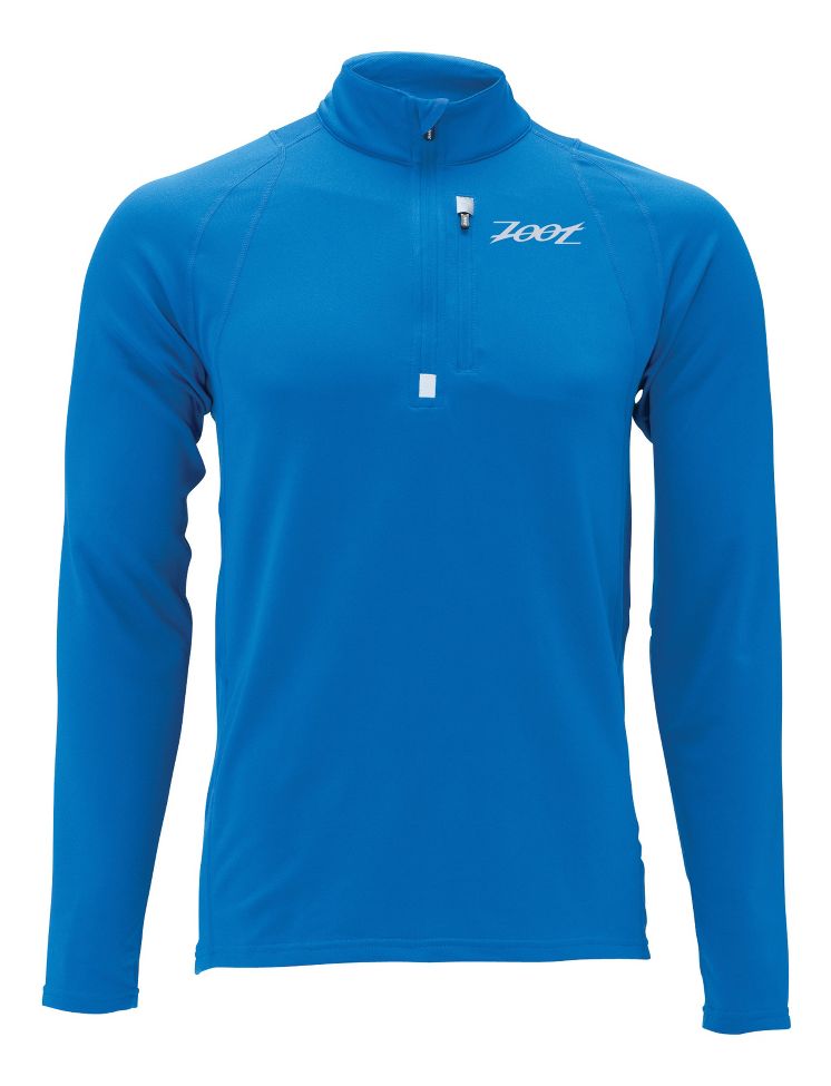 Mens Zoot Performance ThermoMegaHeat 1/2 Zip Long Sleeve 1/2 Zip Technical Tops