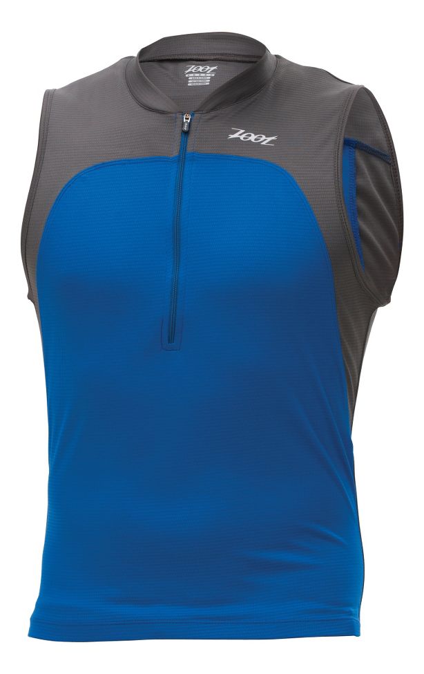 Mens Zoot Performance Tri Sleeveless Jersey Tanks Technical Tops