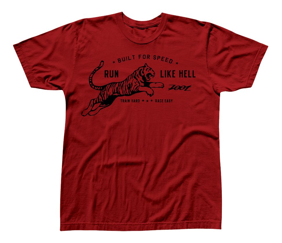Mens Zoot Run Like Hell Tee Short Sleeve Non-Technical Tops