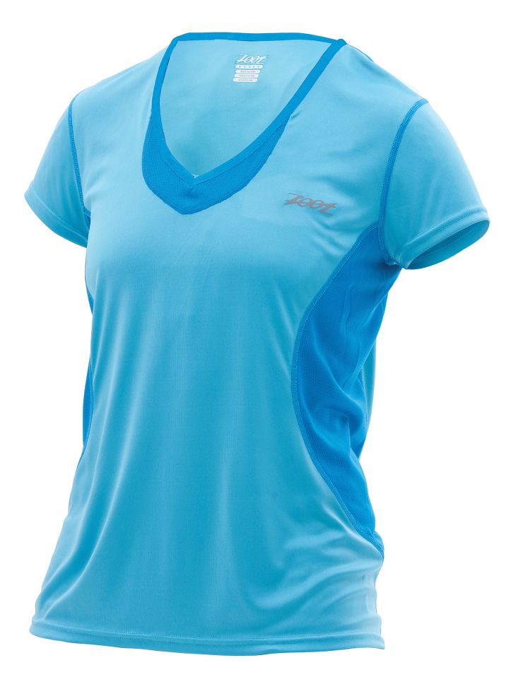 Womens Zoot Performance Run Tee Short Sleeve Technical Tops