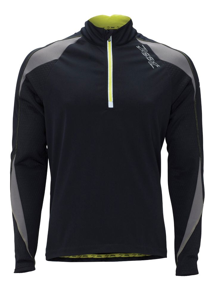 Mens Zoot Ultra Works Nano Thermocell 1/2 Zip Long Sleeve 1/2 Zip Technical Tops